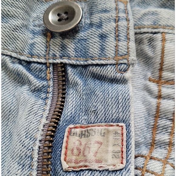 POLO Ralph Lauren 867 Classic Fit Jeans Light Wash Blue 40x32 - Picture 3 of 12